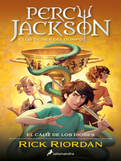 Title details for Percy Jackson y el cáliz de los dioses by Rick Riordan - Available